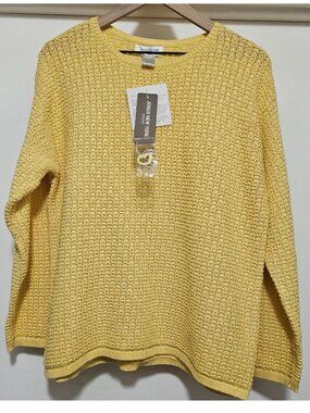 Granny chic coastal nautical preppy Sweater weather Sporty Womens M medium Cozy